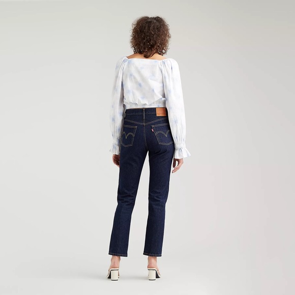 NWT | Levi's Daphne Scrunchie Blouse Starburst Cool Dusk | XL - Picture 9 of 10